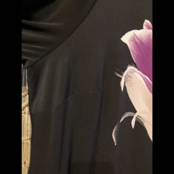 Alfani Tulip Print Flounce Cocktail Dress 26W - Picture 6 of 14